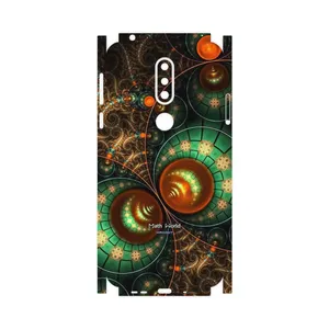 MAHOOT Mathematical Geometric Shape 3-FullSkin Cover Sticker for Nokia 7.1