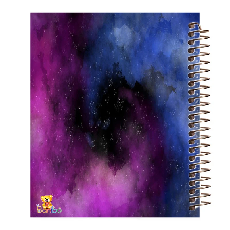 دفتر مشق 100 برگ بانیبو طرح کهکشان کد 560