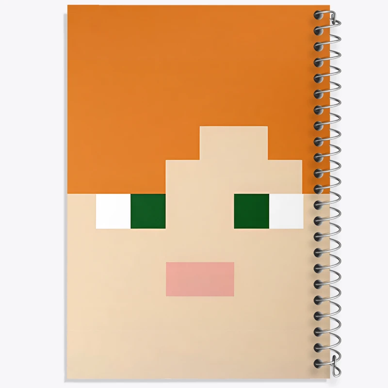 دفتر لیست خرید 50 برگ خندالو طرح ماینکرافت (Minecraft) کد F5902