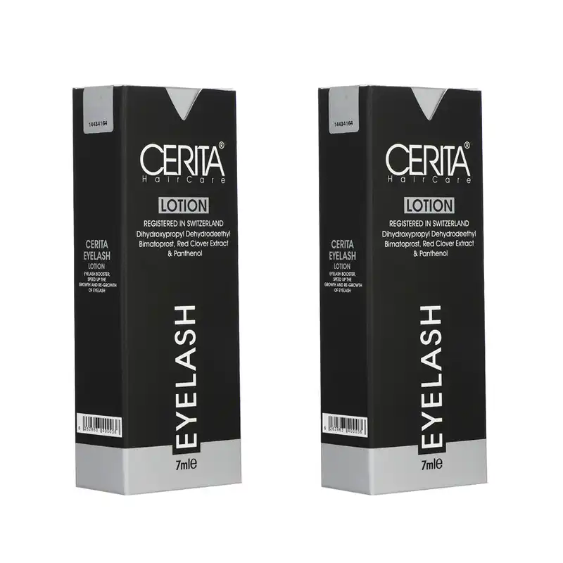 محلول تقویت کننده مژه سریتا مدل 02 حجم 7 میلی لیتر مجموعه 2 عددی