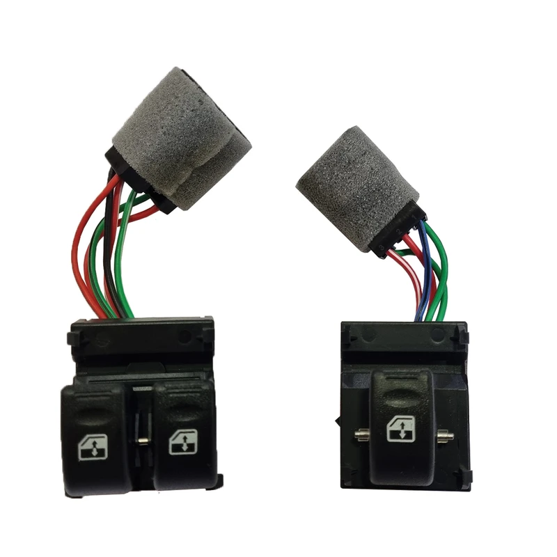 کلید شیشه بالابر فراسلی کد 195556 مناسب برای تیبا مجموعه دو عددی