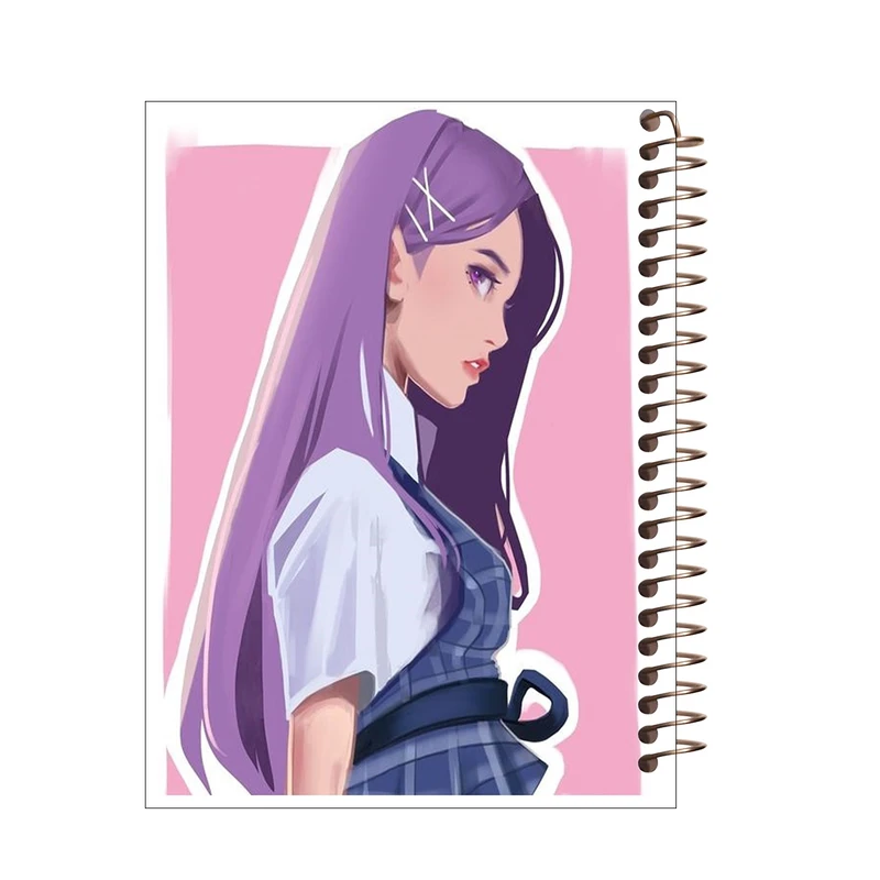 دفتر نقاشی طرح دختر کد B104