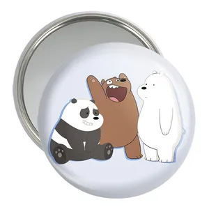 آینه جیبی خندالو مدل انیمیشن سه خرس کله پوک کد 27649