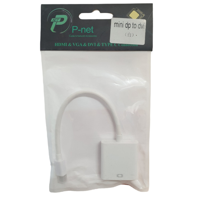 کابل تبدیل Mini Display به DVI پی نت مدل P1
