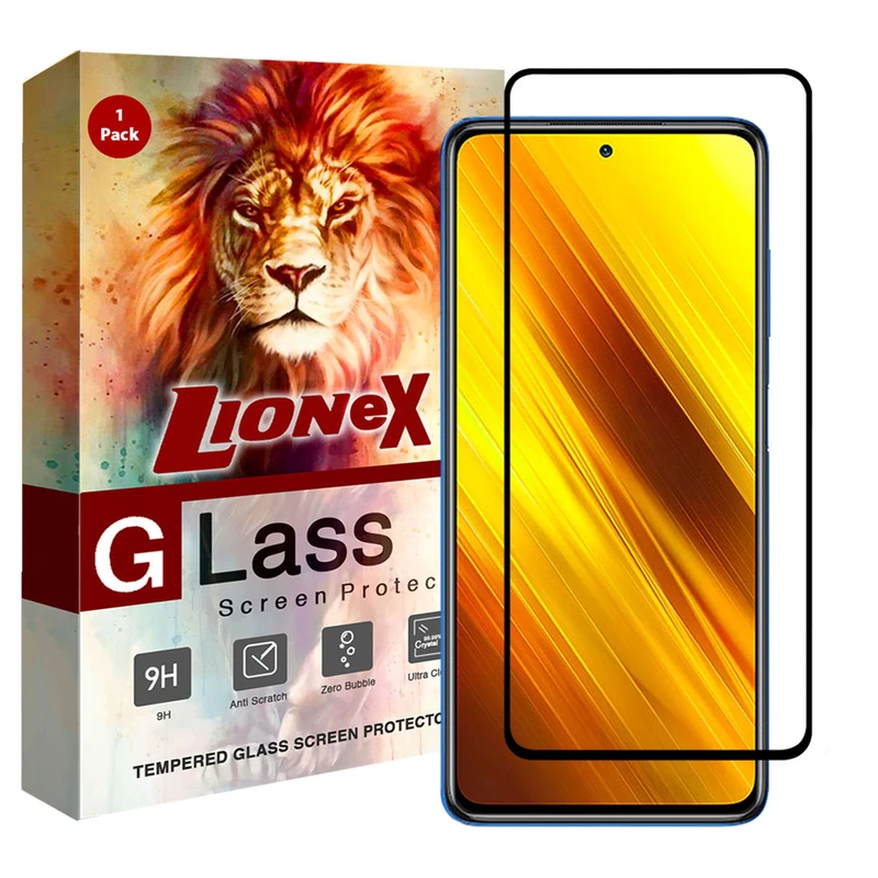 محافظ صفحه نمایش سرامیکی لایونکس مدل CRC-L مناسب برای گوشی موبایل شیائومی Poco X3 NFC
