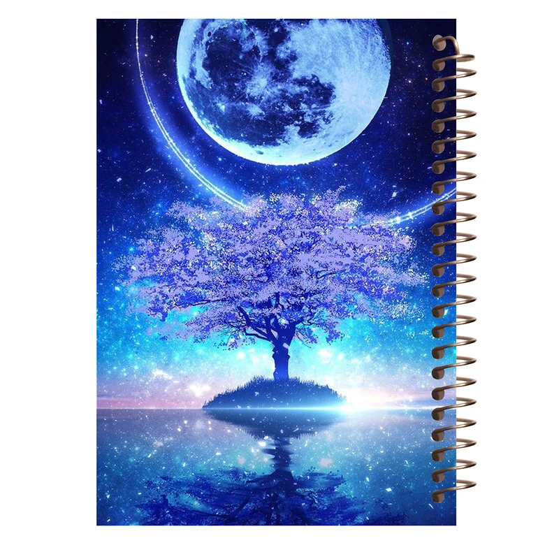 دفتر نقاشی 60 برگ طرح آسمان مدل ماه کد A284