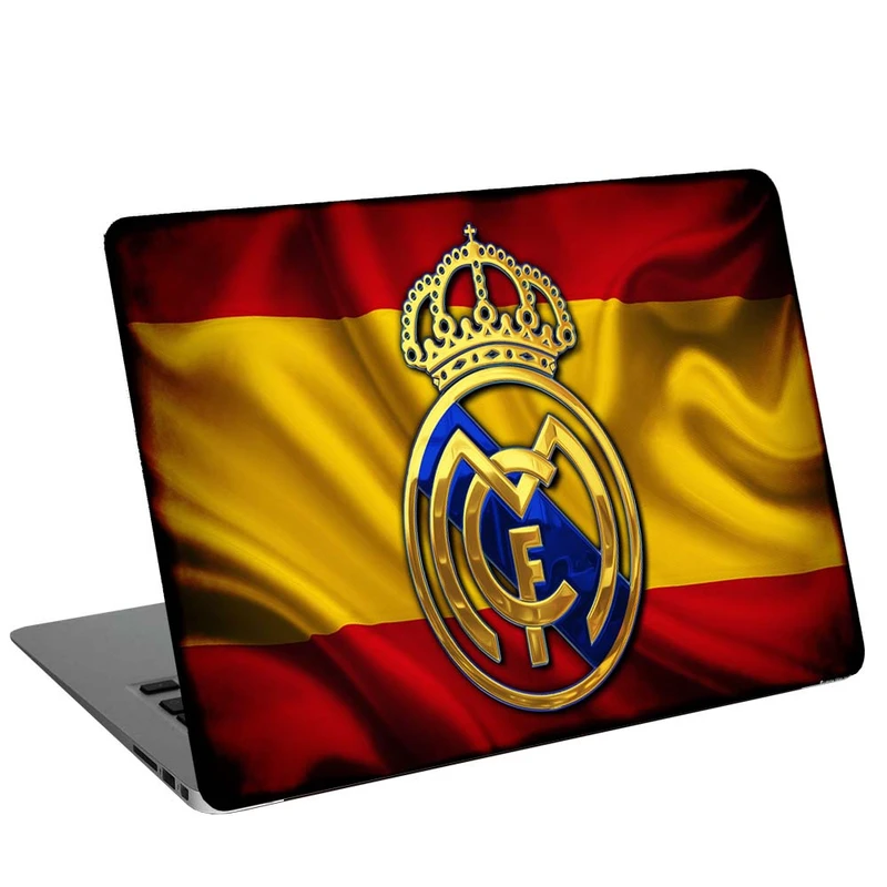 استیکر لپ تاپ طرح Real Madrid کد G-2803 مناسب برای لپ تاپ 15.6 اینچ 
