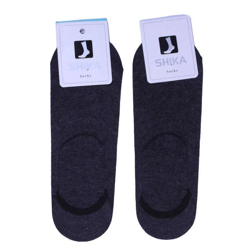 جوراب کالج مردانه شیکا مدل پشت ژله ای کد DG بسته دو عددی