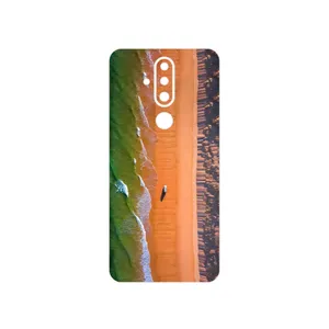 MAHOOT Beach and Green Sea Cover Sticker for Nokia X71