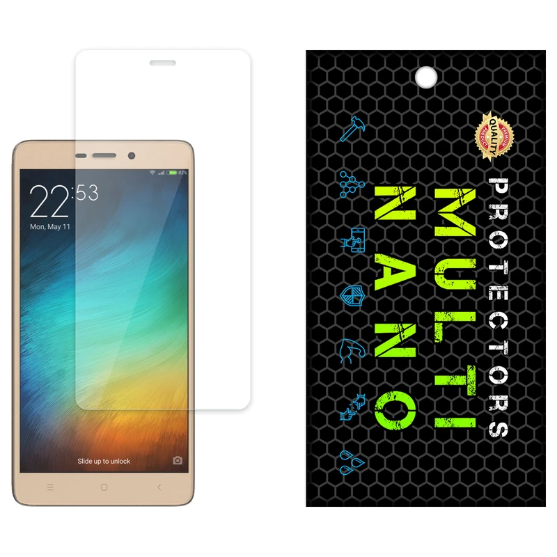 محافظ صفحه نمایش شفاف مولتی نانو مدل X-S1N مناسب برای گوشی موبایل شیائومی Redmi 3