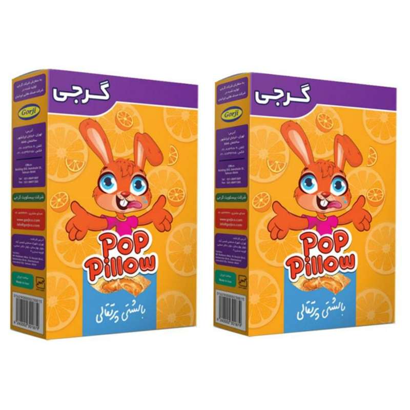 غلات صبحانه گرجی با طعم پرتقالی - 300 گرم بسته 2 عددی