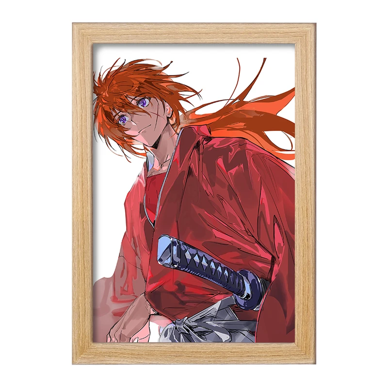 تابلو خندالو مدل انیمه رورونی کنشین کد 34899