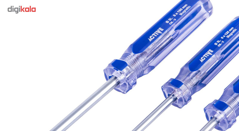 مجموعه 7 عددی پیچ گوشتی اکتیو مدل AC6372