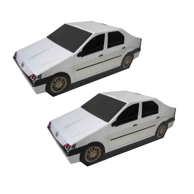  دستمال کاغذی 100 برگ طرح خودرو ال 90 کد DS2 مجموعه 2 عددی