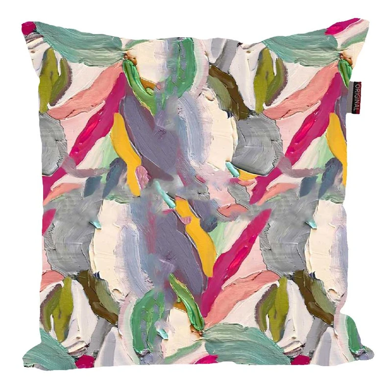 کوسن پاد آفرین مدل فانتزی طرح رنگی کد 2057