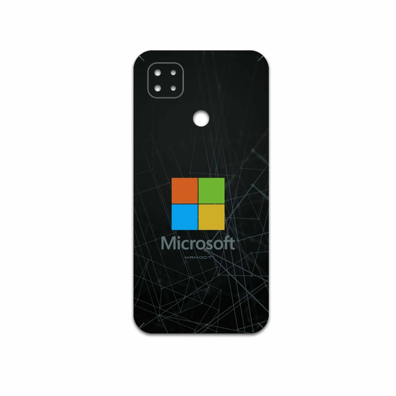 برچسب پوششی ماهوت مدل Microsoft-Logo مناسب برای گوشی موبایل شیائومی Poco C31