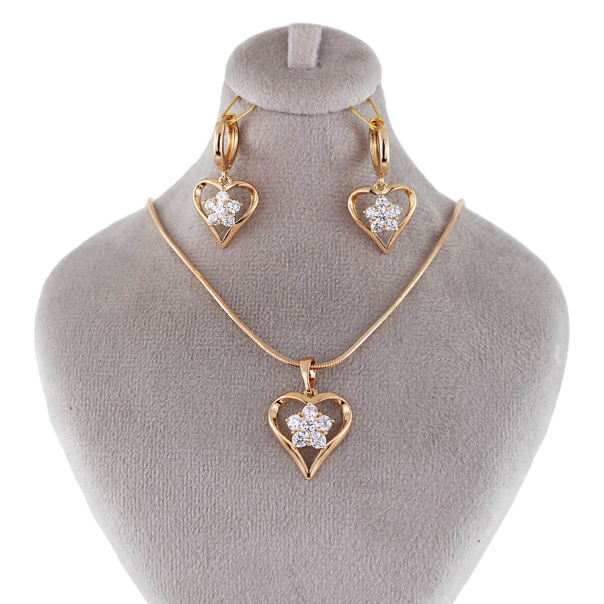 نیم ست زنانه ژوپینگ مدل قلب کد H178