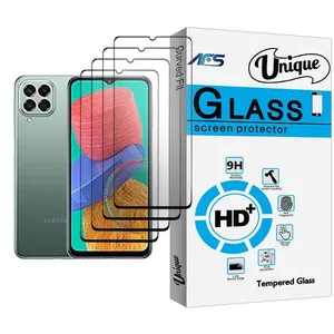 AFS Unique Glass4 Ceramics Screen Protector For Samsung Galaxy M33 Pack Of 4