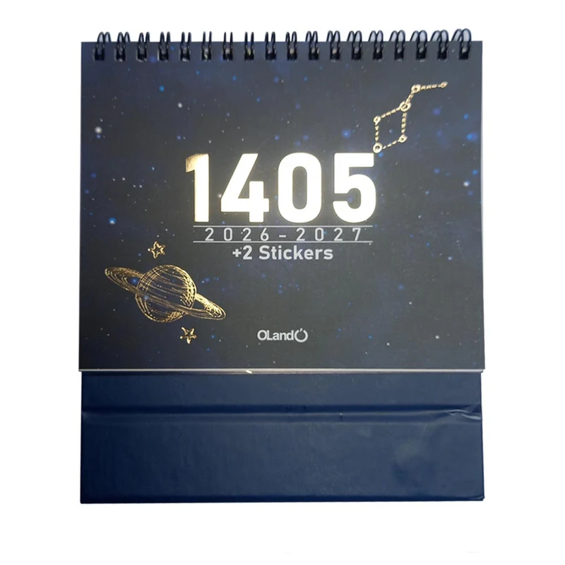 تقویم رومیزی سال 1405 الند مدل کهکشان کد 30571