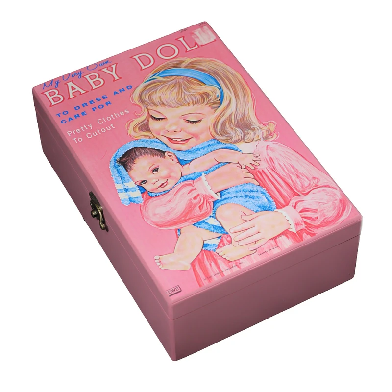 جعبه اسباب بازی کودک مدل دختر بچه