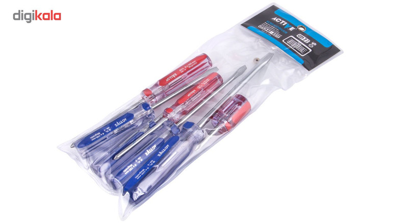مجموعه 7 عددی پیچ گوشتی اکتیو مدل AC6372