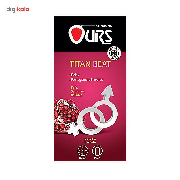 کاندوم اورز مدل Titan Beat بسته 12 عددی کاندوم اورز مدل Titan Beat بسته 12 عددی