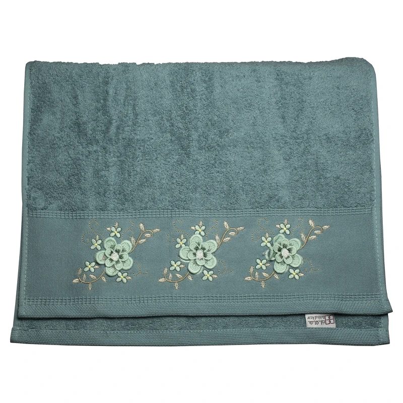 حوله دستی بهباف آذر مدل 3D502 سایز 78×40 سانتی متر