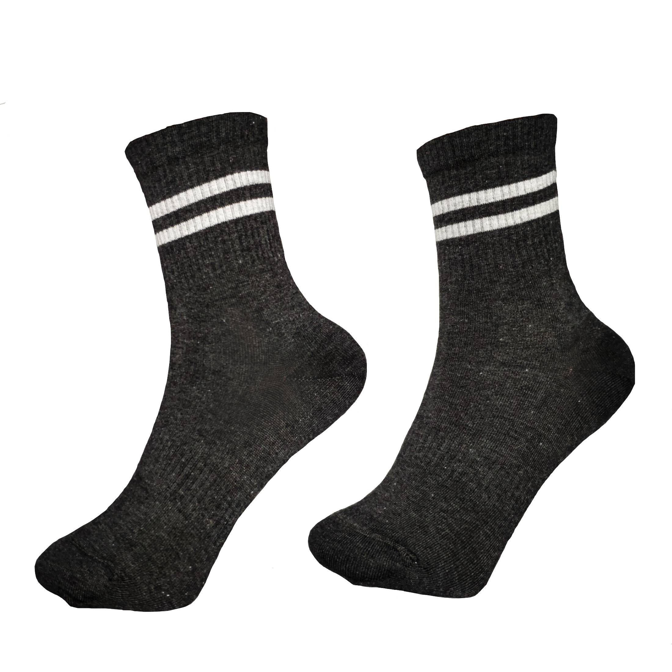 جوراب مدل دو خط کد la117