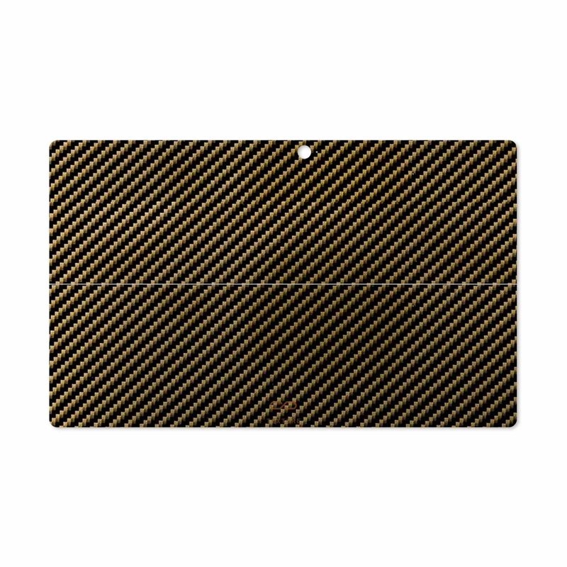 برچسب پوششی ماهوت مدل Glossy-Brown-Fiber مناسب برای تبلت مایکروسافت Surface Pro 2 2013
