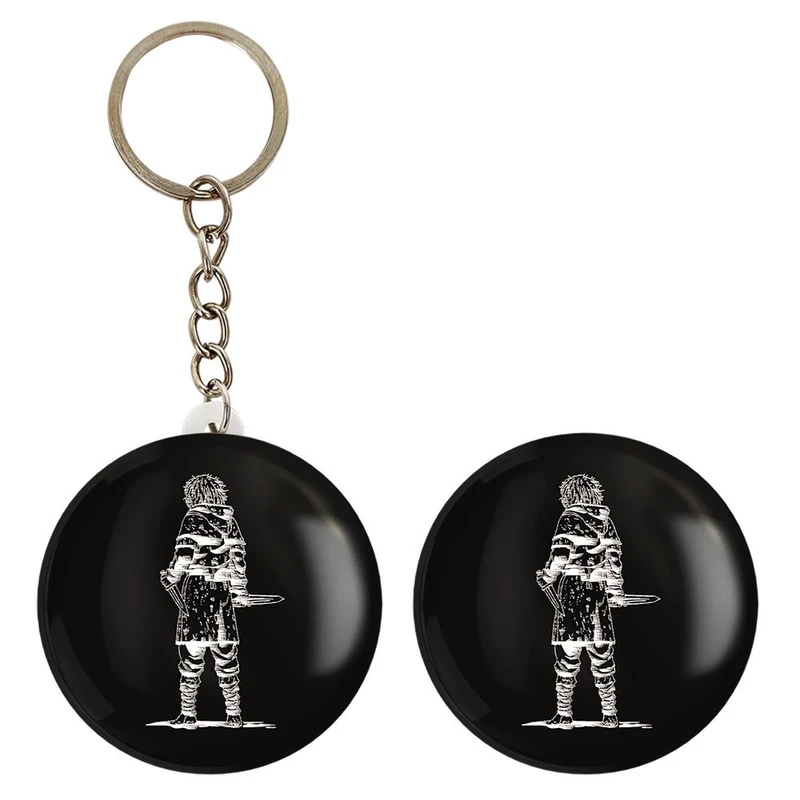 پیکسل خندالو مدل تورفین انیمه حماسه وینلند Vinland Saga کد 27492 به همراه جاکلیدی