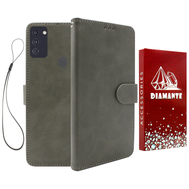 کیف کلاسوری دیامانته مدل Chanta Rd مناسب برای گوشی موبایل سامسونگ Galaxy M11 به همراه بندآویز