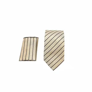 ست کراوات و دستمال جیب مردانه آریوان مدل K3304