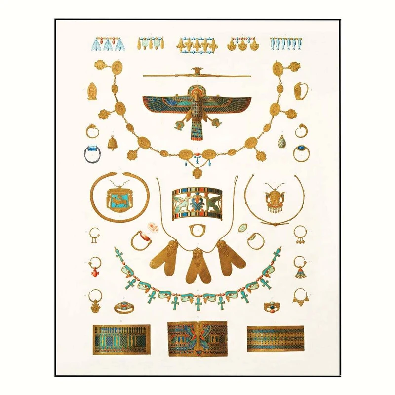 پوستر مدل جواهرات باستانی