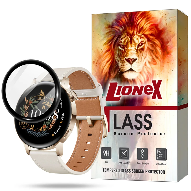 محافظ صفحه نمایش لایونکس مدل PMML20 مناسب برای ساعت هوشمند هوآوی Watch GT3 42 mm