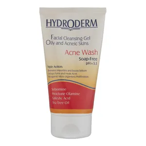 ژل شست‌وشوی صورت هیدرودرم مدل Oily Skin وزن 150 گرم