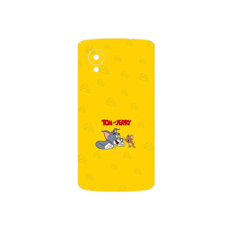 برچسب پوششی ماهوت مدل Tom and Jerry مناسب برای گوشی موبایل گوگل Nexus 5