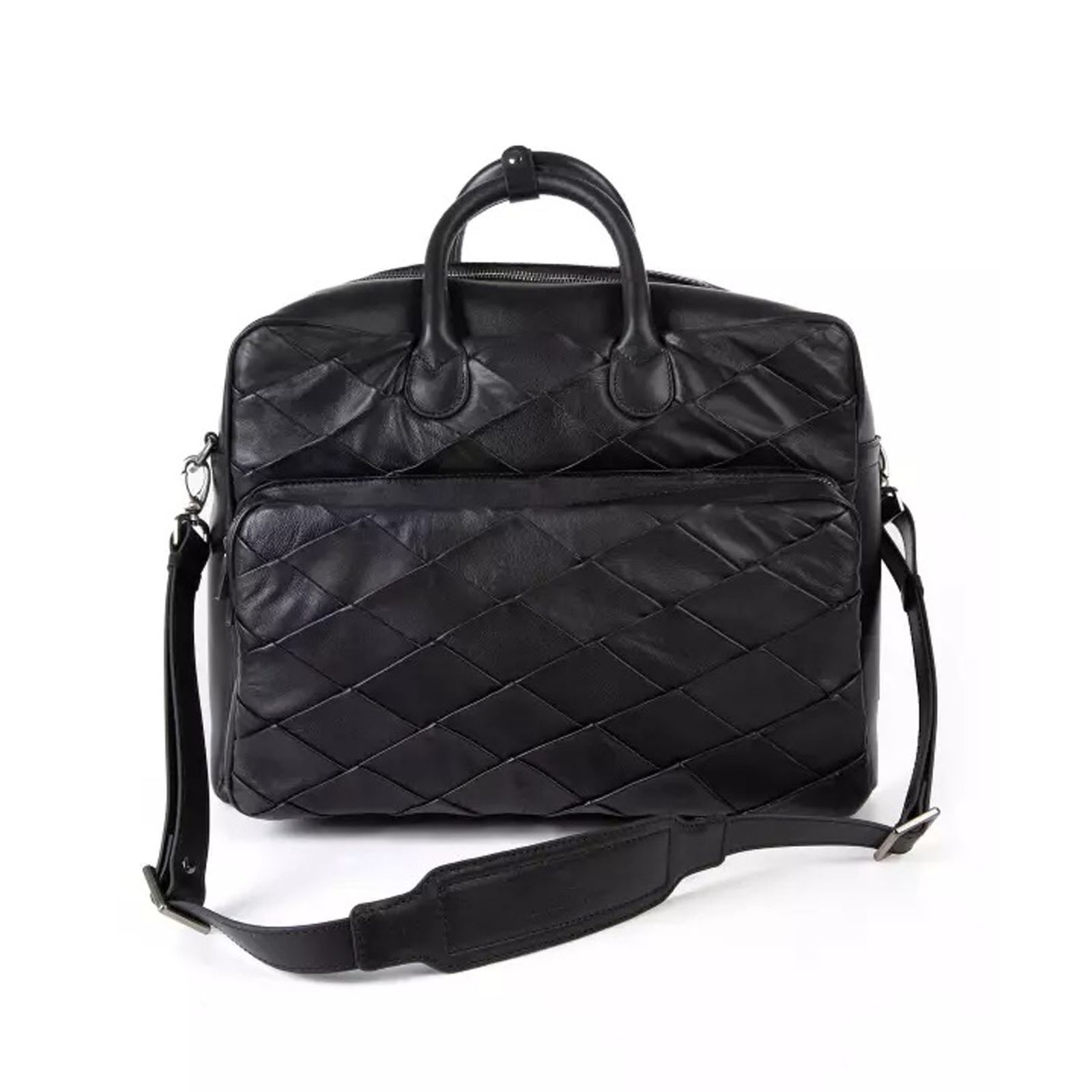 ساک مسافرتی مردانه چرم مشهد مدل X0101-001 -  - 8