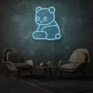 چراغ دیواری طرح خرس نئون فلکسی