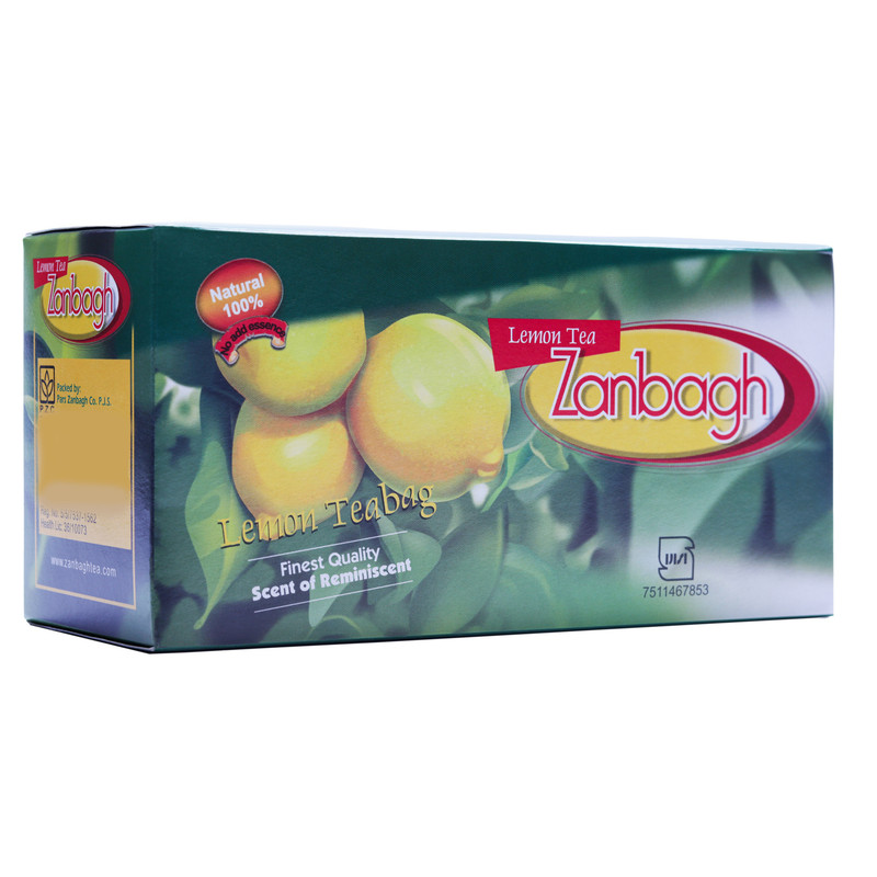 چای کیسه ای با لیموی طبیعی زنبق 50 گرم - بسته 25 عددی