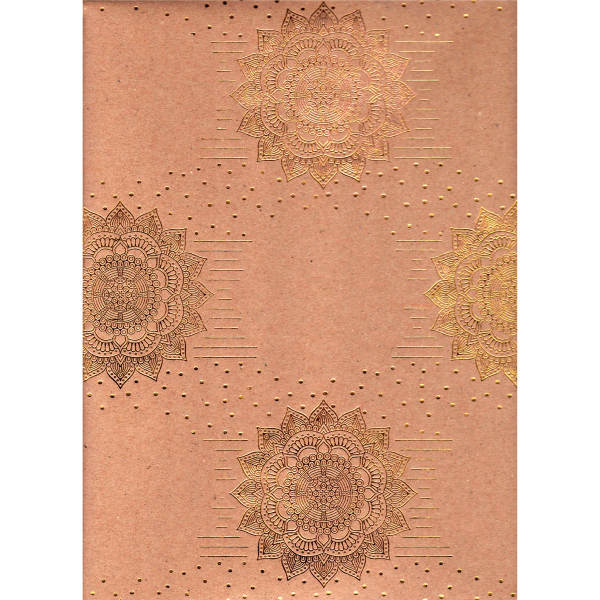 کاغذ کادو طرح ماندالا کد KH613 بسته 3 عددی