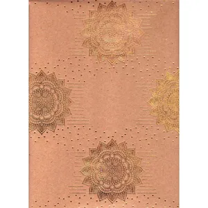 کاغذ کادو طرح ماندالا کد KH613 بسته 3 عددی