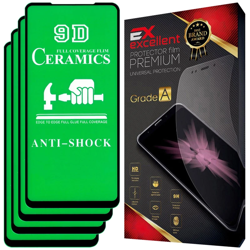 محافظ صفحه نمایش سرامیکی ایکس اکسلنت مدل CRM مناسب برای گوشی موبایل شیائومی Poco X5 بسته چهار عددی