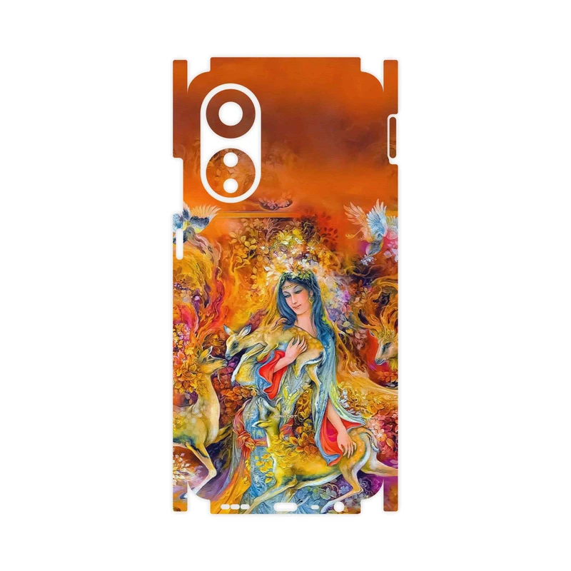 برچسب پوششی ماهوت مدل Persian miniature 2-FullSkin مناسب برای گوشی موبایل اپو A78 4G
