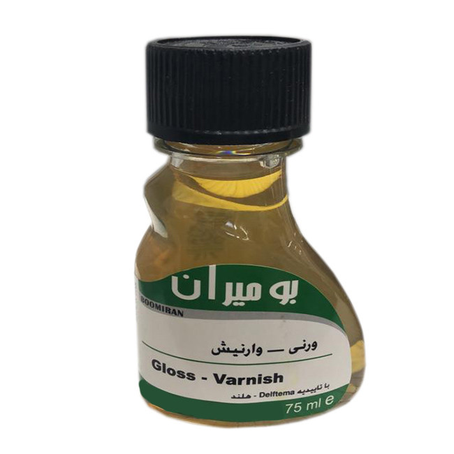 روغن ورنی وارنیش بومیران مدل V75 حجم ۷۵ میلیلیتر روغن ورنی وارنیش بومیران مدل V75 حجم ۷۵ میلیلیتر