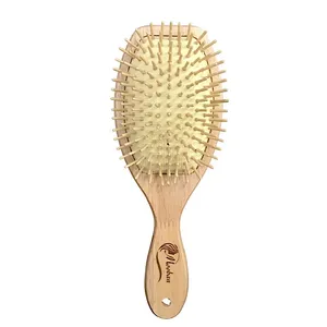 برس مو موبان مدل چوبی بیضی کد ٠١