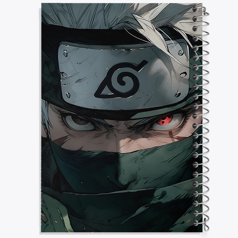 دفتر مشق 100 برگ خندالو طرح انیمه ناروتو (Naruto) کد F1344