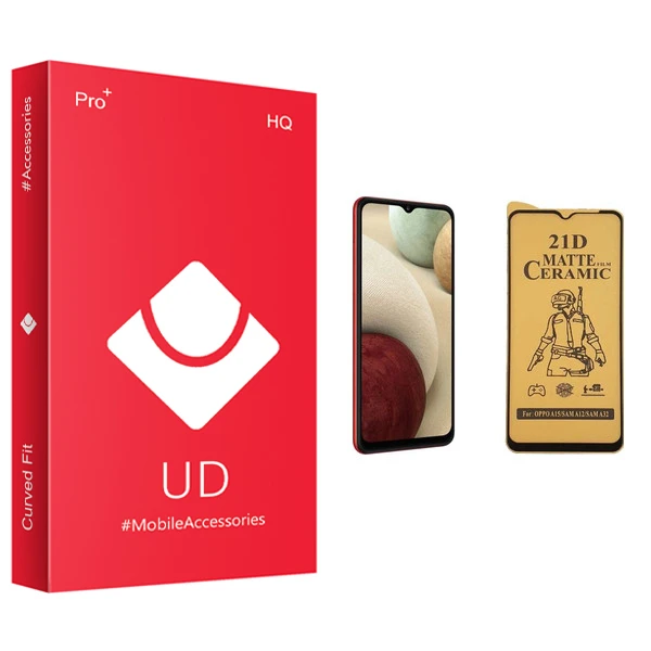 محافظ صفحه نمایش سرامیکی یو دی مدل HQ مناسب برای گوشی موبایل سامسونگ Galaxy A12