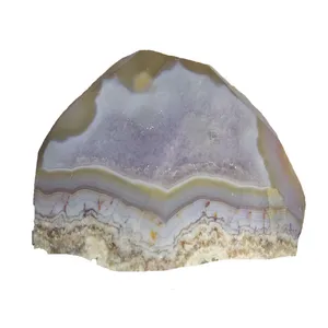 سنگ راف عقیق مدل آمیتیست کد W 122