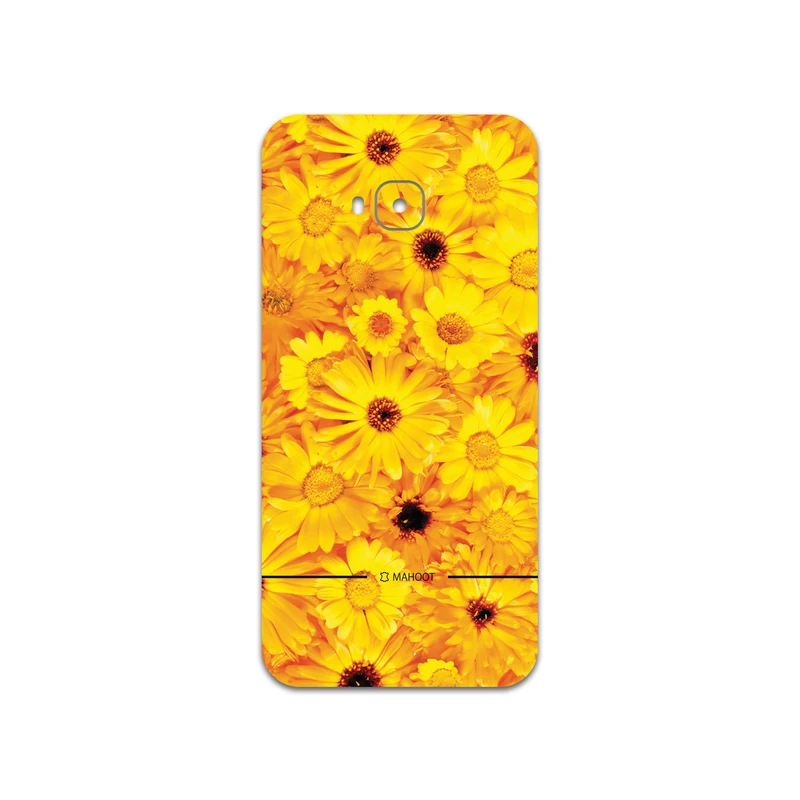 برچسب پوششی ماهوت مدل Yellow-Flower مناسب برای گوشی موبایل ایسوس Zenfone 4 Selfie Pro