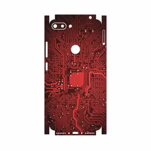 MAHOOT Red Printed Circuit Board-FullSkin Cover Sticker for Gplus T10